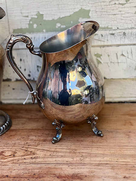 Silverplated Water Pitcher  2