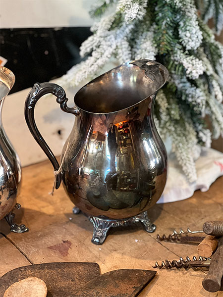 Silverplated Water Pitcher  3