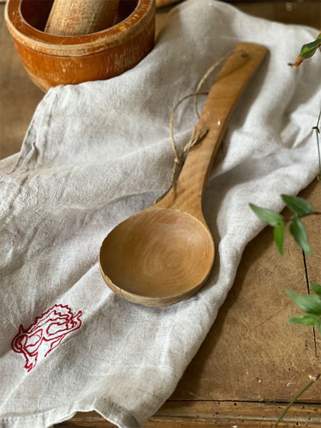 Vintage French Soup Spoon #11