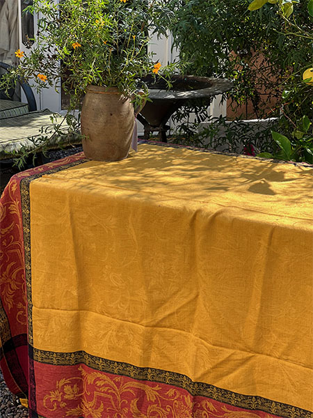 Tablecloth - Provence Yellow 58 x 58 1