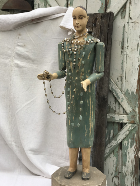 Vintage Wood Mannequin #base